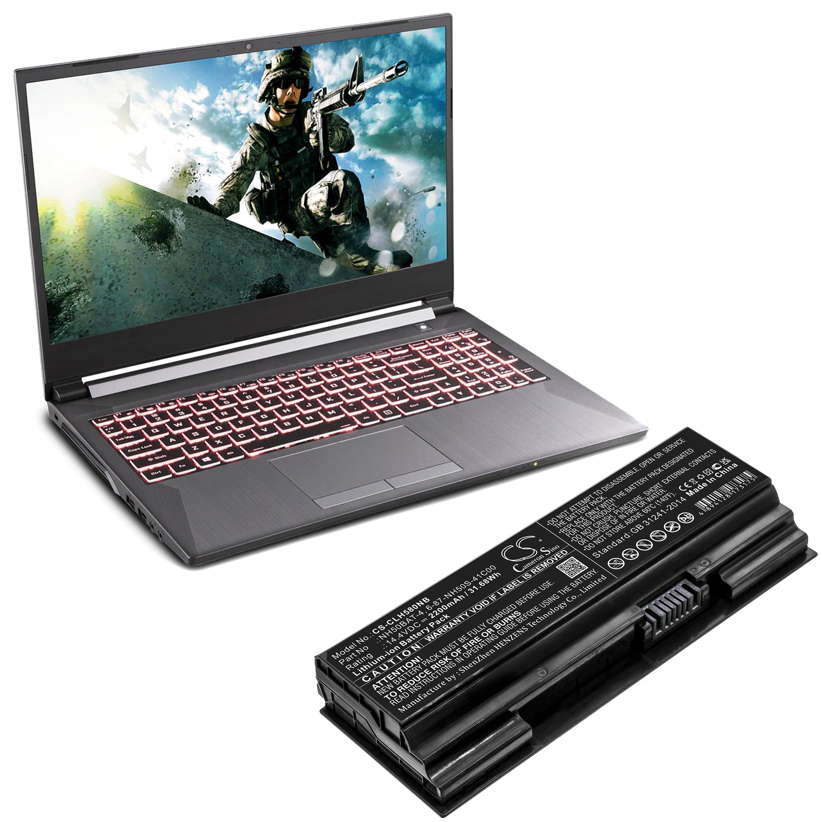 Aorus 7 KB 7 KB7DE1130SH Replacement Battery BatteryClerkcom Laptop and Notebook