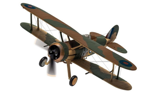 CORGI Gloster Gladiator 1/72 Sqn 247 Battle Of Bri...