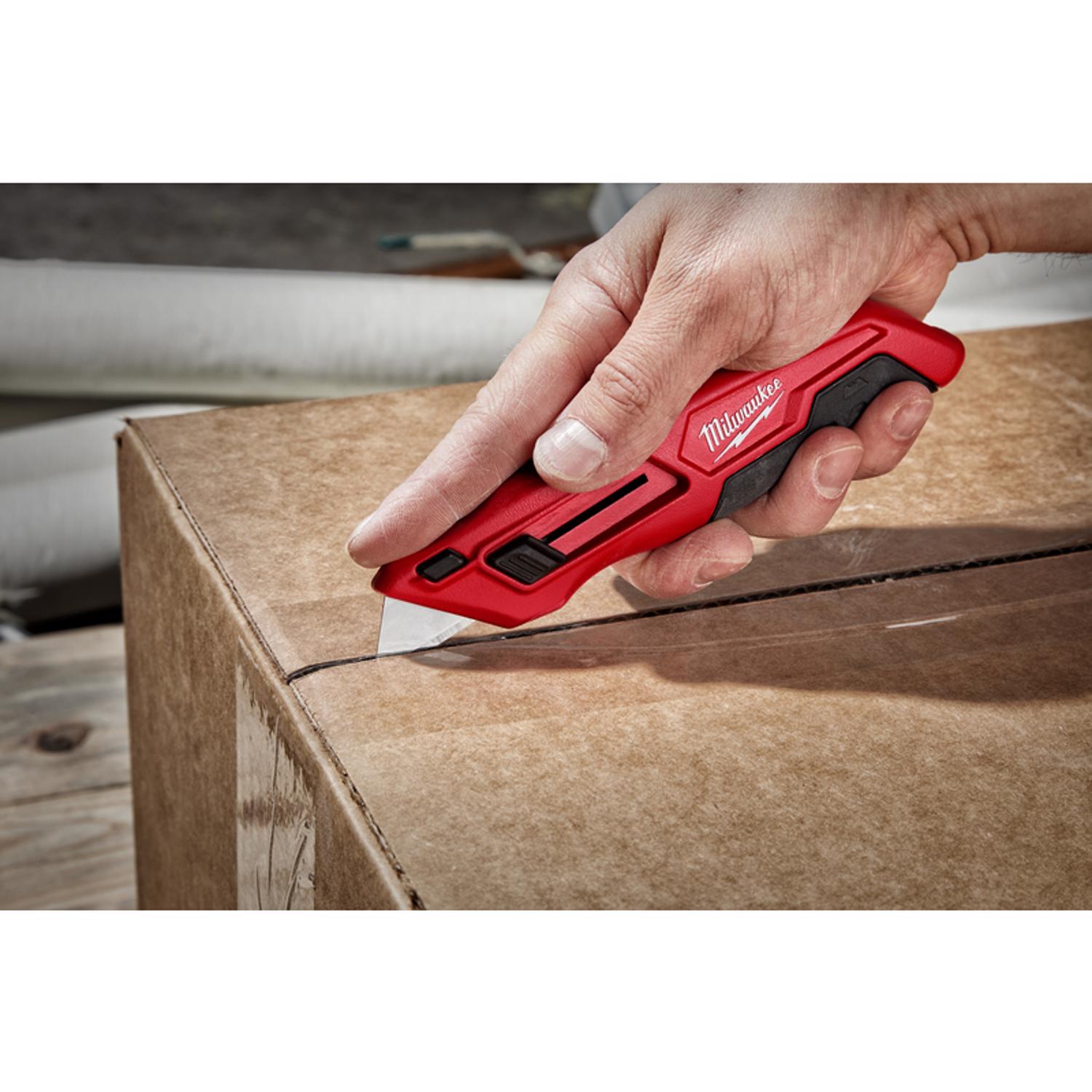 MW 6.74 in. Side Slide Utility Knife Red 1 pc