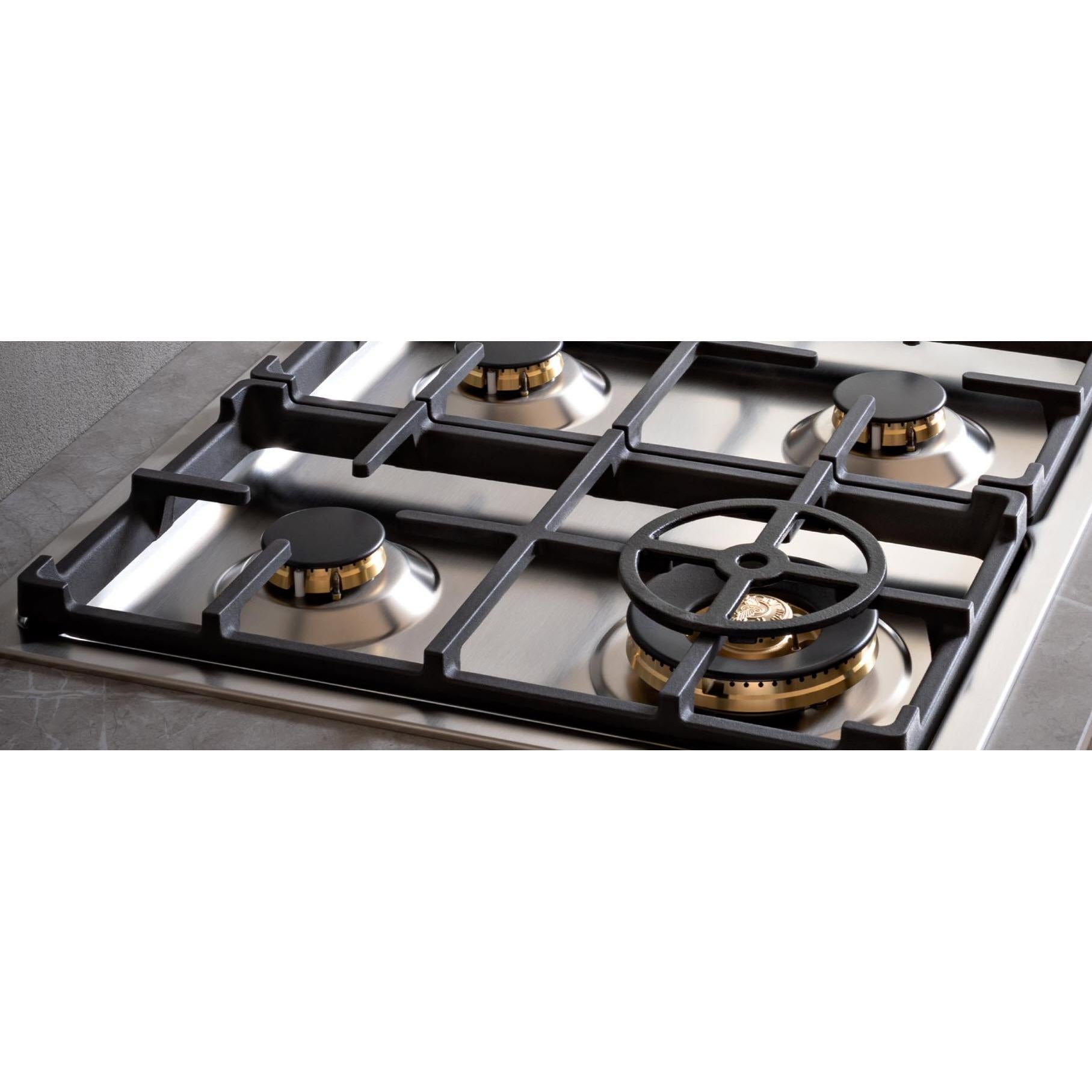 Bertazzoni 36-inch Built-in Gas Cooktop with 6 Burners MAST366QBXT