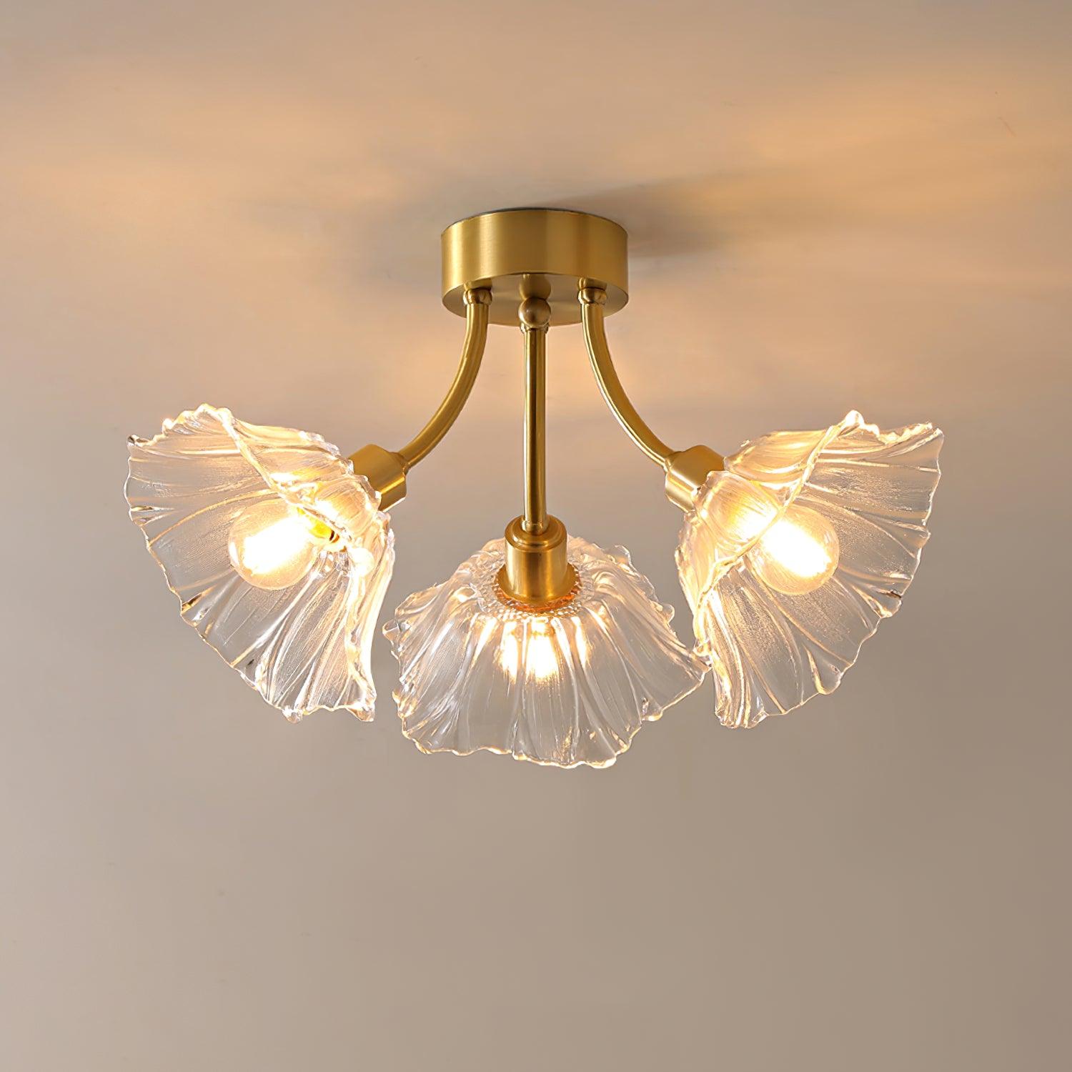 Kalin Flower Glass Ceiling Lamp