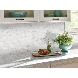 MSI Calacatta Cressa Blanco 13 in. x 13.5 in. Polished Marble Look Floor and Wall Tile (10.8 sq. ft.Case) CALBLA-POL10MM