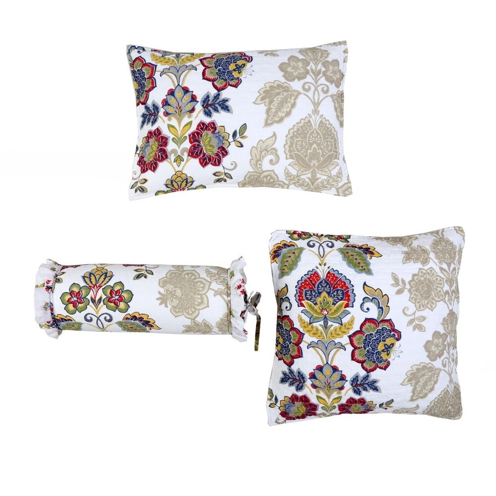 Moorea 3 piece Decorative Throw Pillow Set