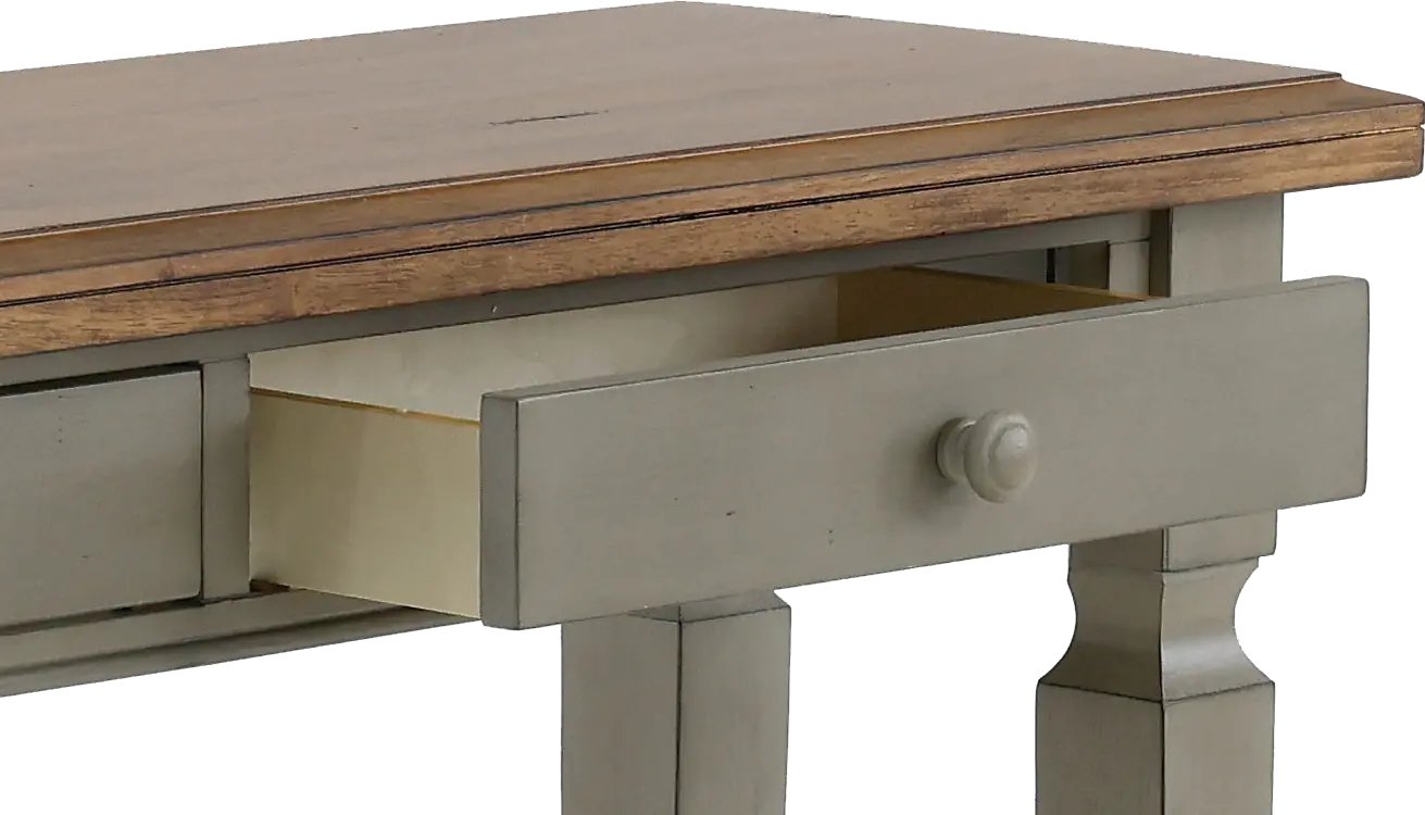 Barnwell Two Tone Console Table