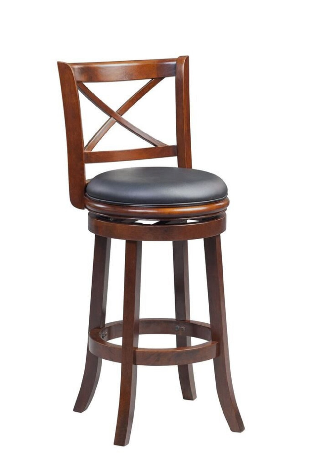 Boraam Georgia Swivel Bar Stool 29， Multiple Colors