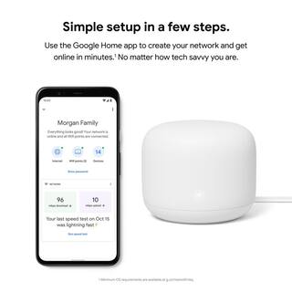 Google Nest Wifi - Mesh Router AC2200 GA00595-US