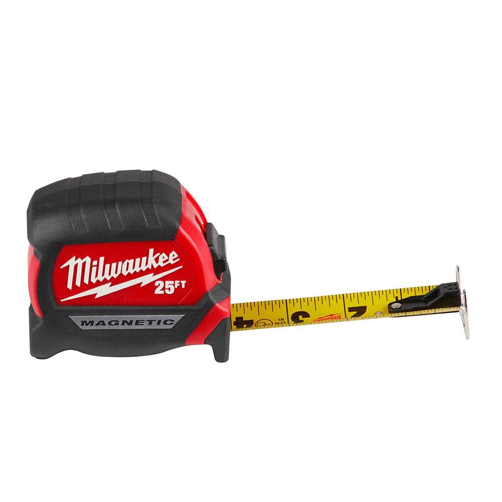 MW 25Ft Compact Magnetic Tape Measure 48-22-0325 from MW