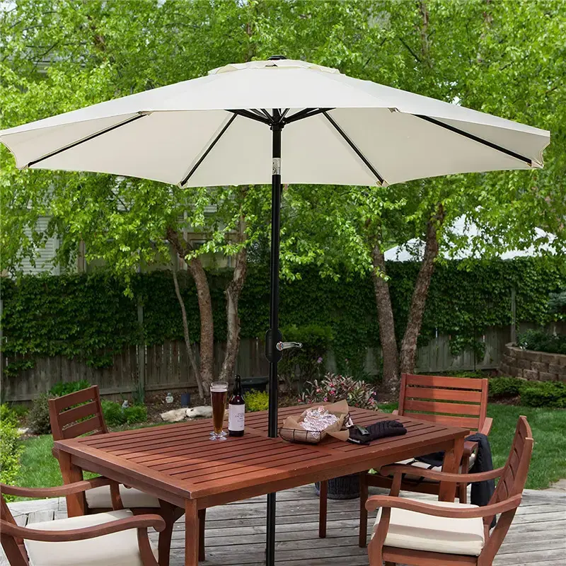 Restaurant Umbrella Outdoor for Garden Roman Umbrella with Steering