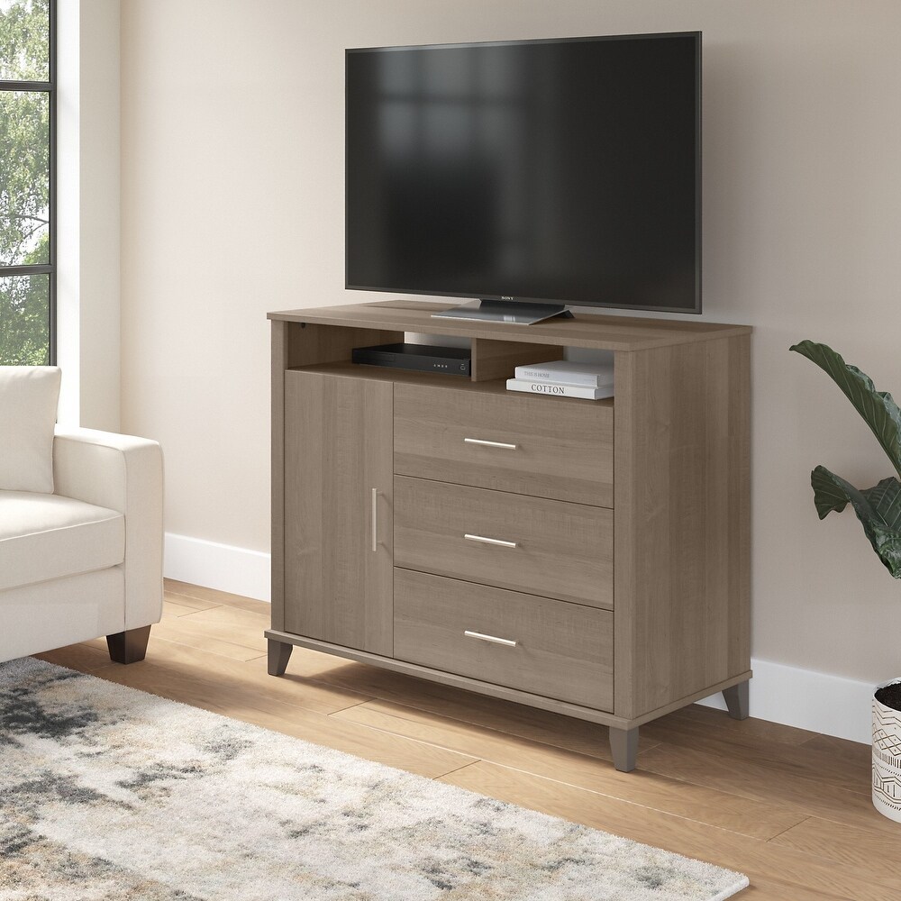 Somerset Tall TV Stand with Storage by Bush Furniture