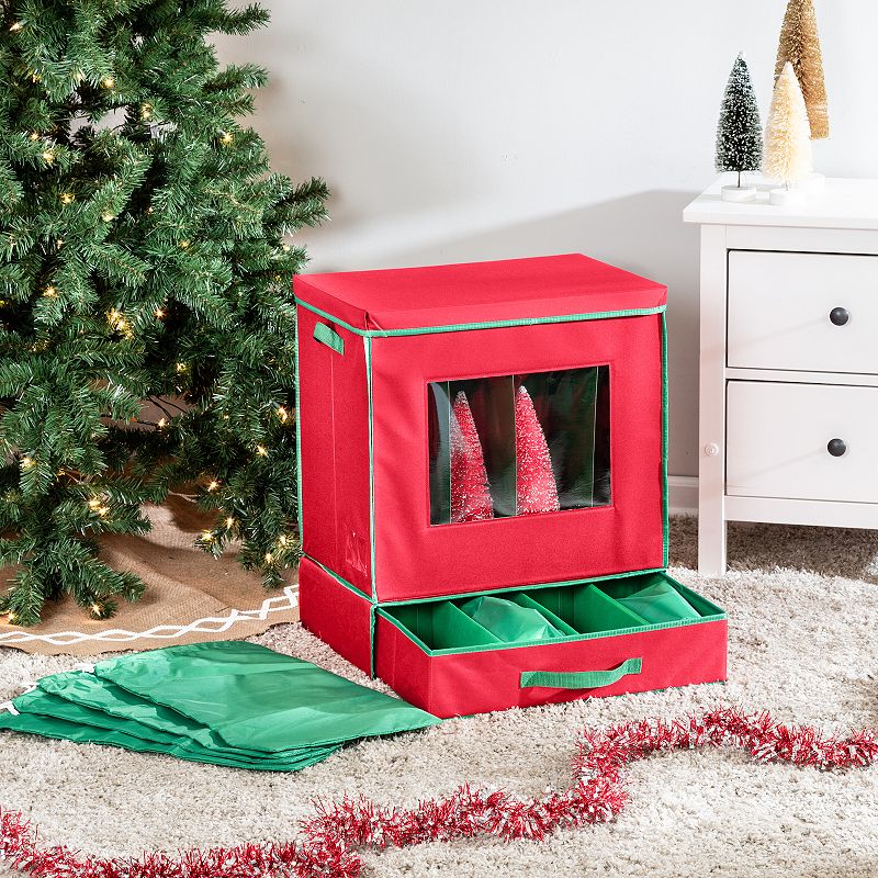 Honey-Can-Do Holiday Decorations Storage Box