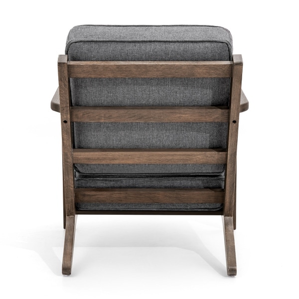 VredHom Mid-century Oak Accent Chair