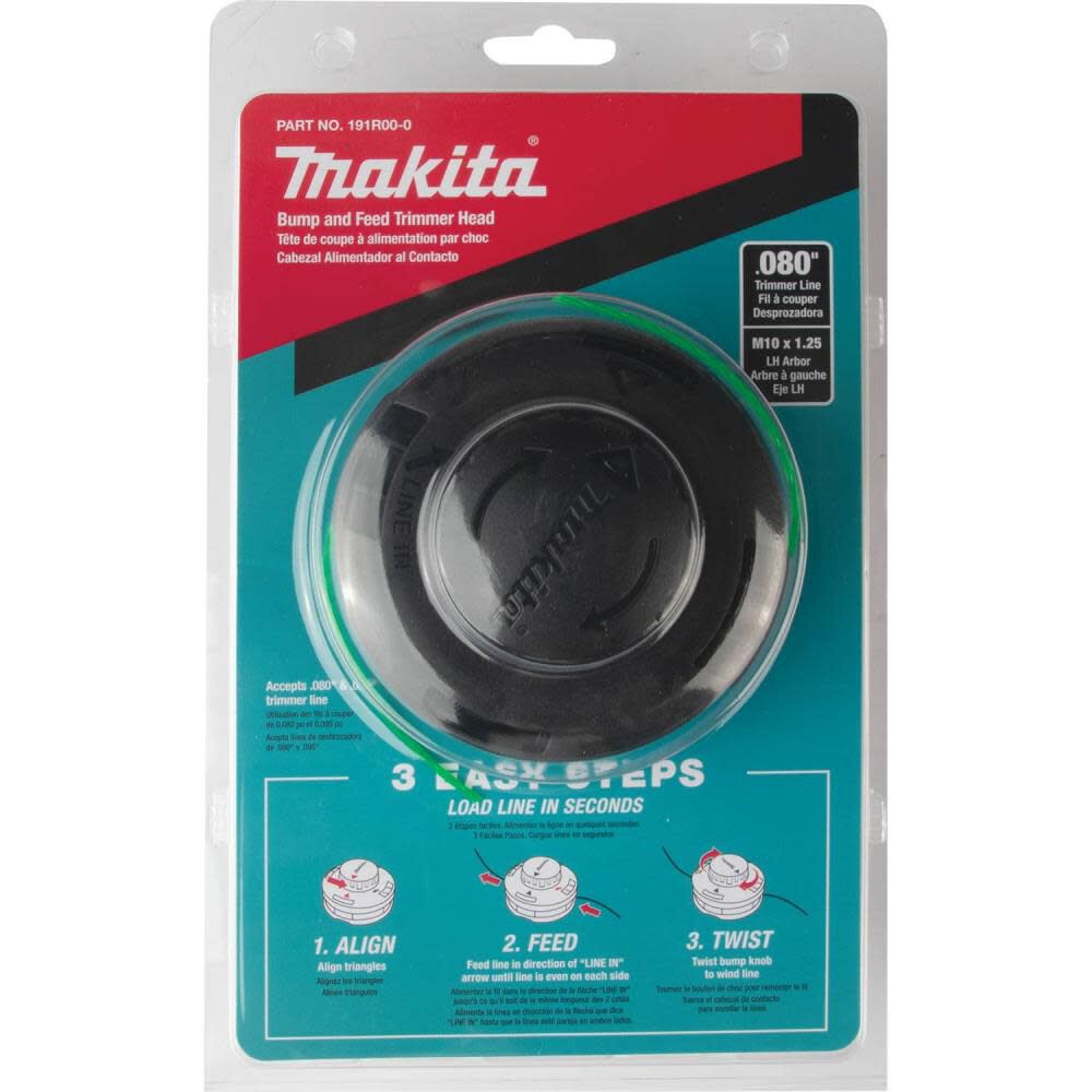 Makita Rapid Load Bump and Feed Trimmer Head 191R00-0 from Makita