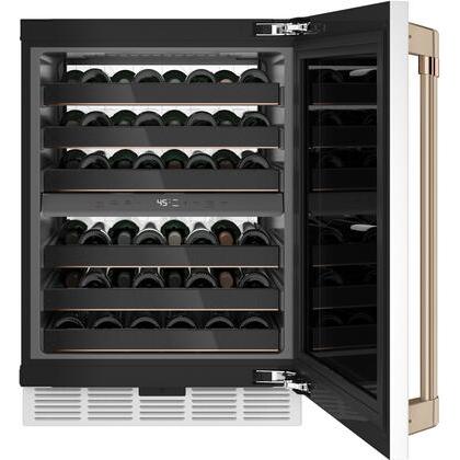 CafĲ 46-Bottle Wine Cooler with Wi-Fi connect CCP06DP4PW2