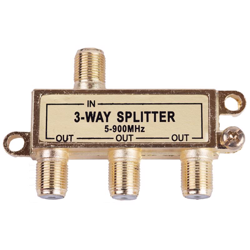 SPLITTER 3-WAY COAX