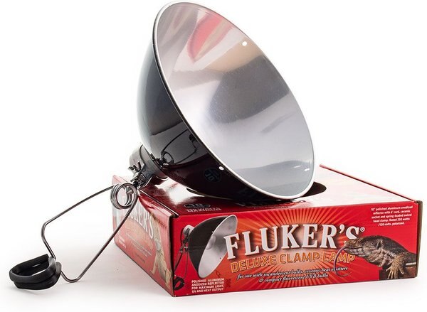 Fluker's 10-in Reptile Clamp Lamp and Switch