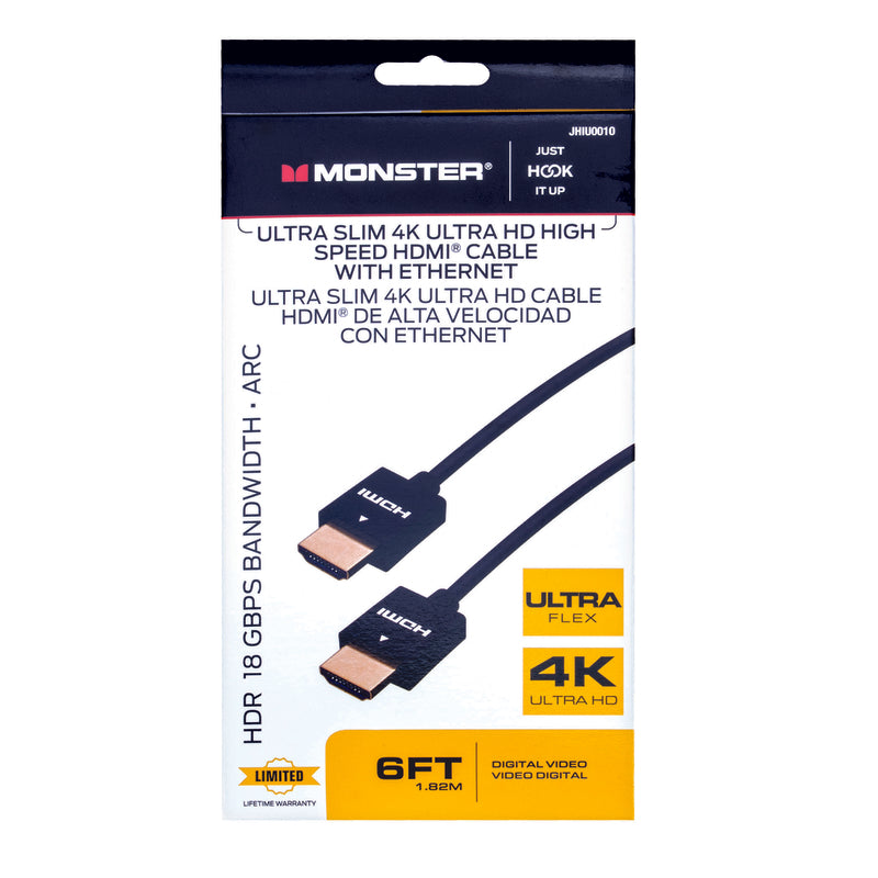 CABLE HDMI SLIM 6'