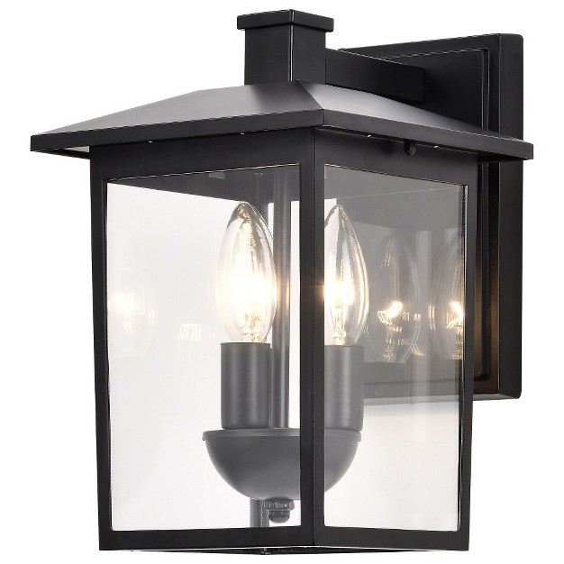 Nuvo Lighting Jamesport 3 Light Lantern Matte Black