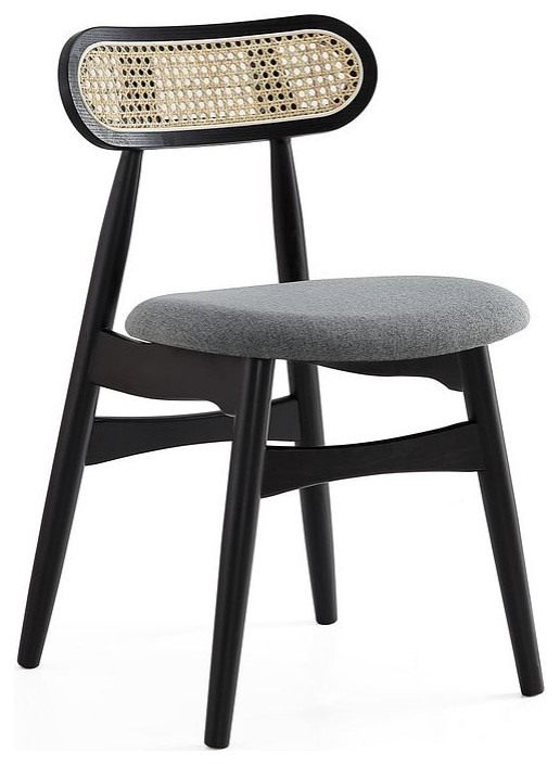 Manhattan Comfort Colbert Dining Chair  Upholstered   Midcentury   Dining Chairs   by Manhattan Comfort  Houzz