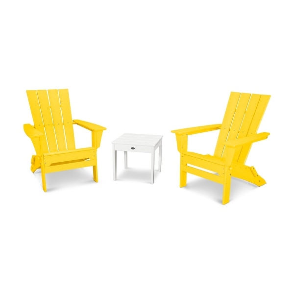 POLYWOOD Quattro 3Piece Adirondack Set