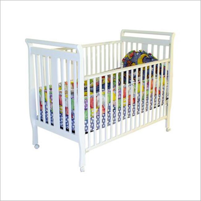 Mila II 3-in-1 Convertible Crib White