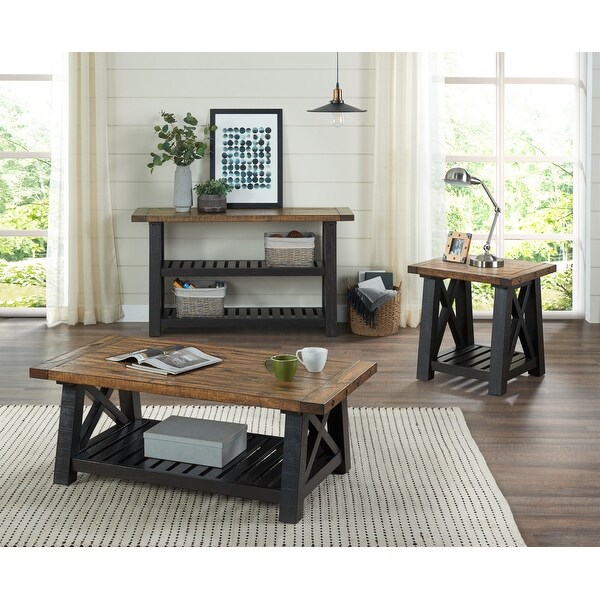 Bolton Solid Wood Sofa Console Table by Martin Svensson Home