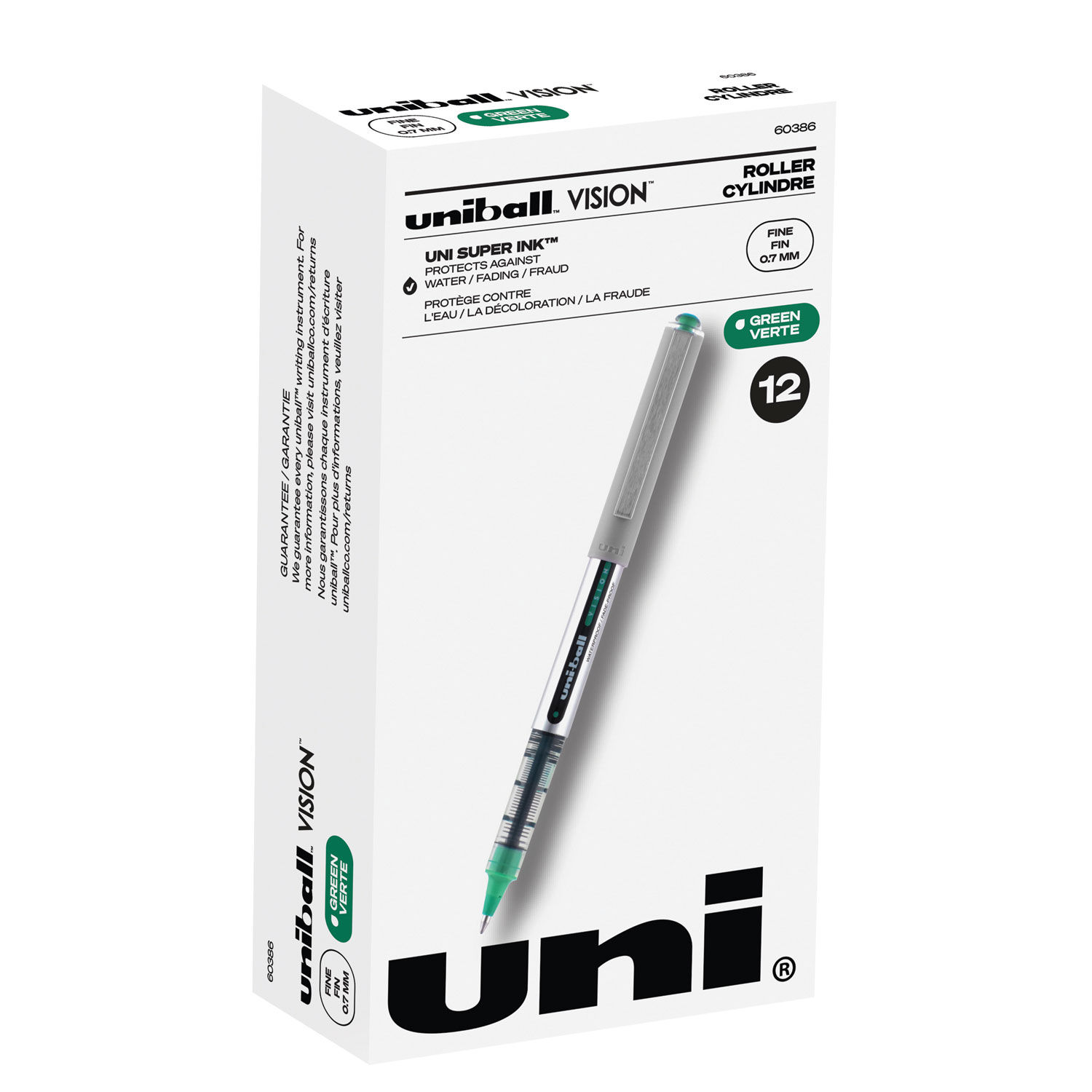 VISION Roller Ball Pen by uni-ballandreg; UBC60386