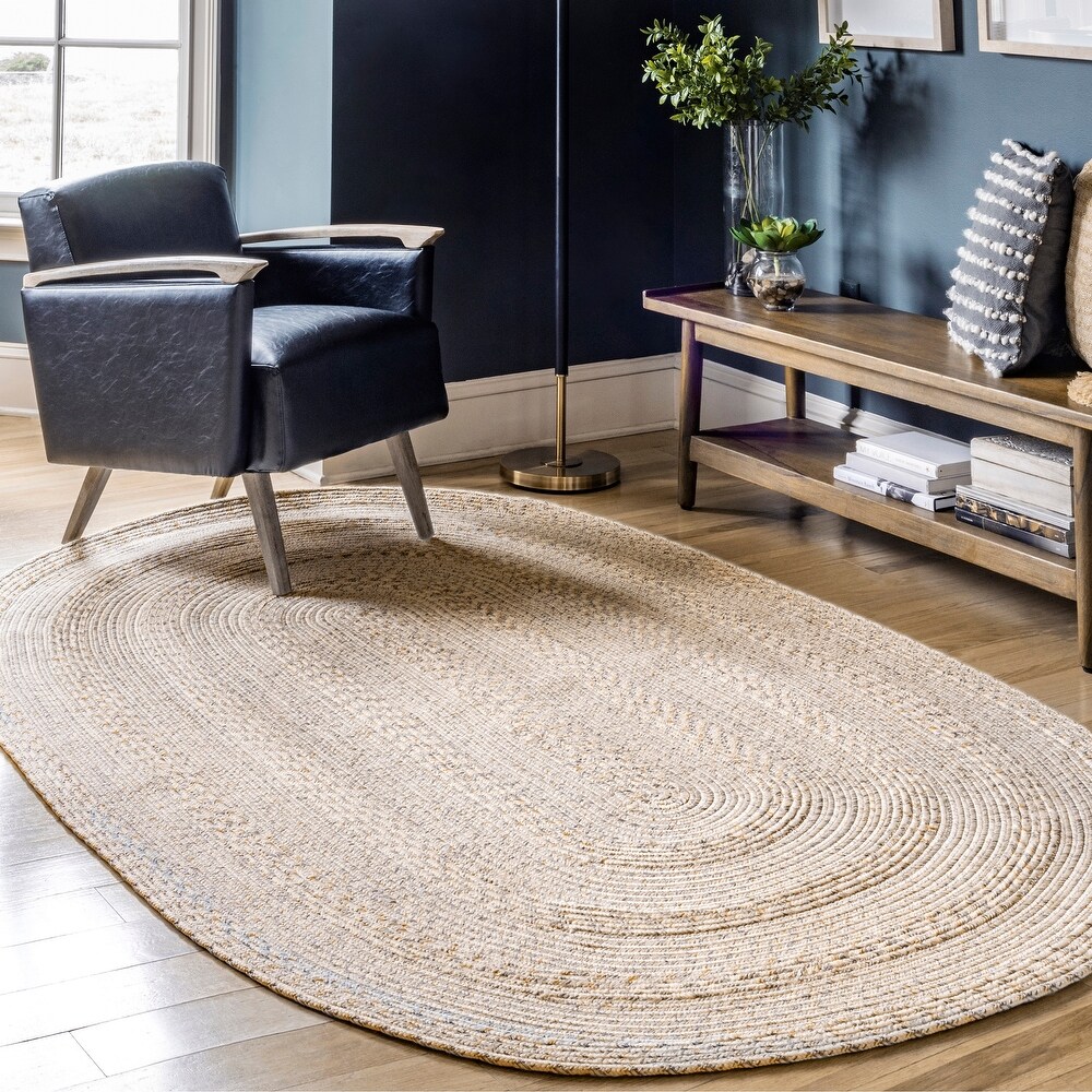 Brooklyn Rug Co Braided Texture Indoor/ Outdoor Area Rug