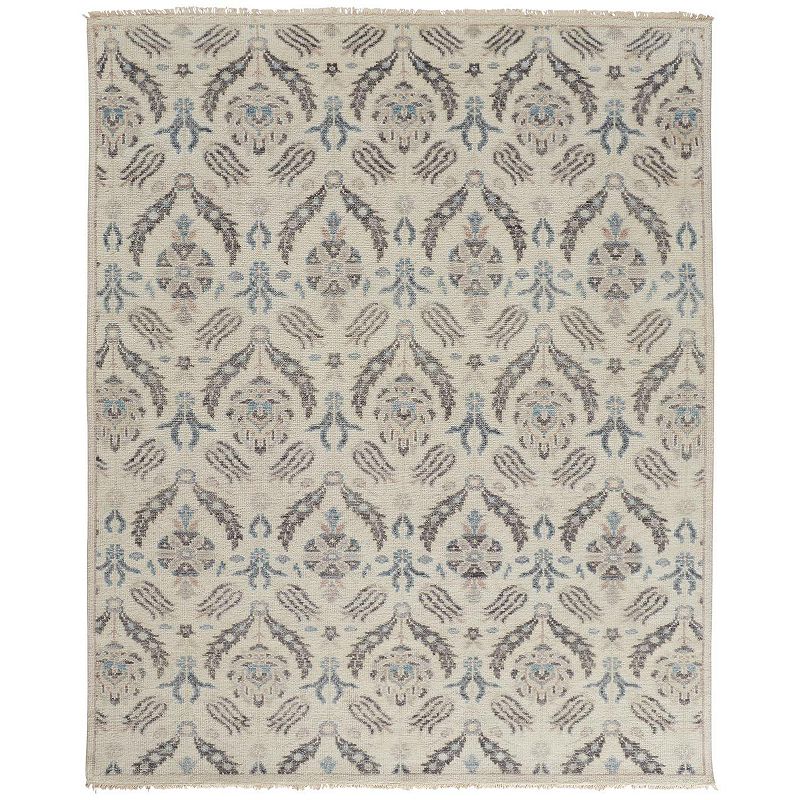 Weave and Wander Bennet Luxury Arts and Crafts Style Wool Rug