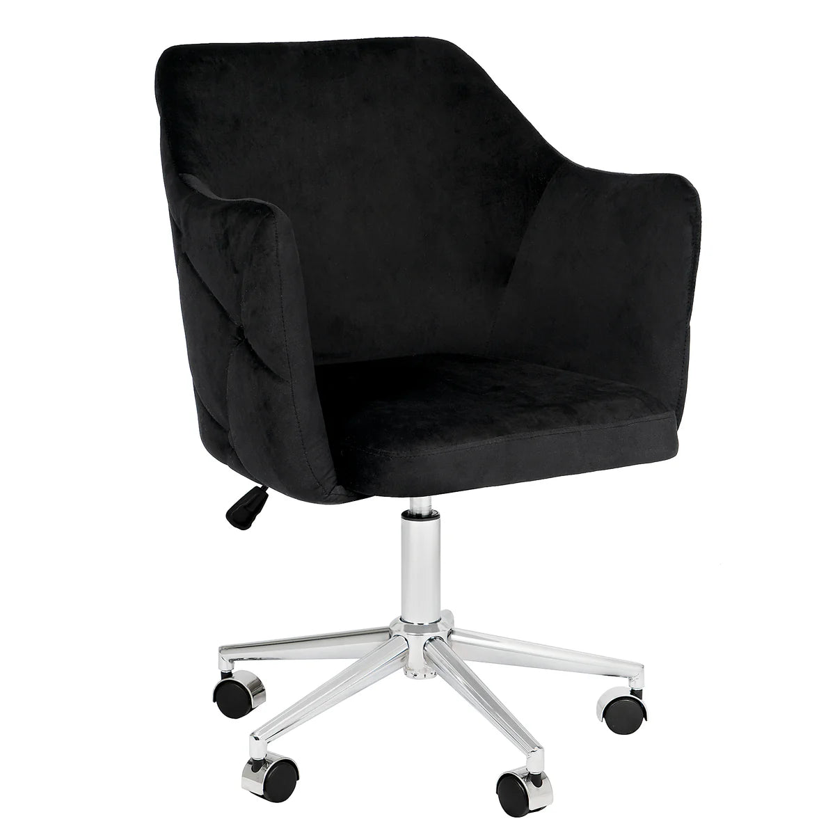 IVFS-IPS206-VBLK | Pearl Tufted Vanity Chair