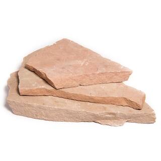 Southwest Boulder  Stone 16 in. x 12 in. x 2 in. 120 sq. ft. Arizona Classic Oak Natural Flagstone for Landscape Gardens and Pathways 02-0180