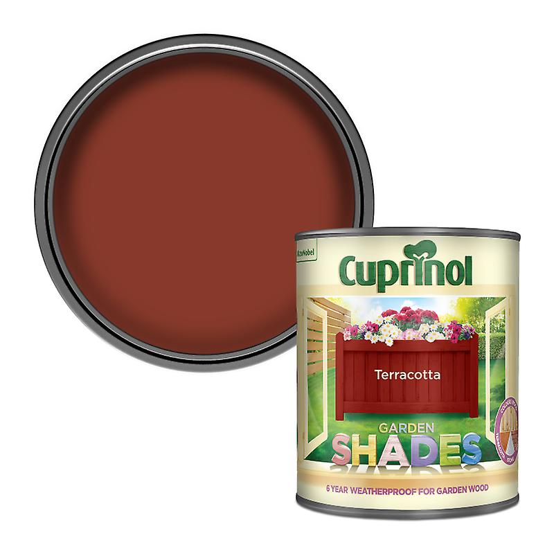 Cuprinol 1L Garden Shades Paint Terracotta