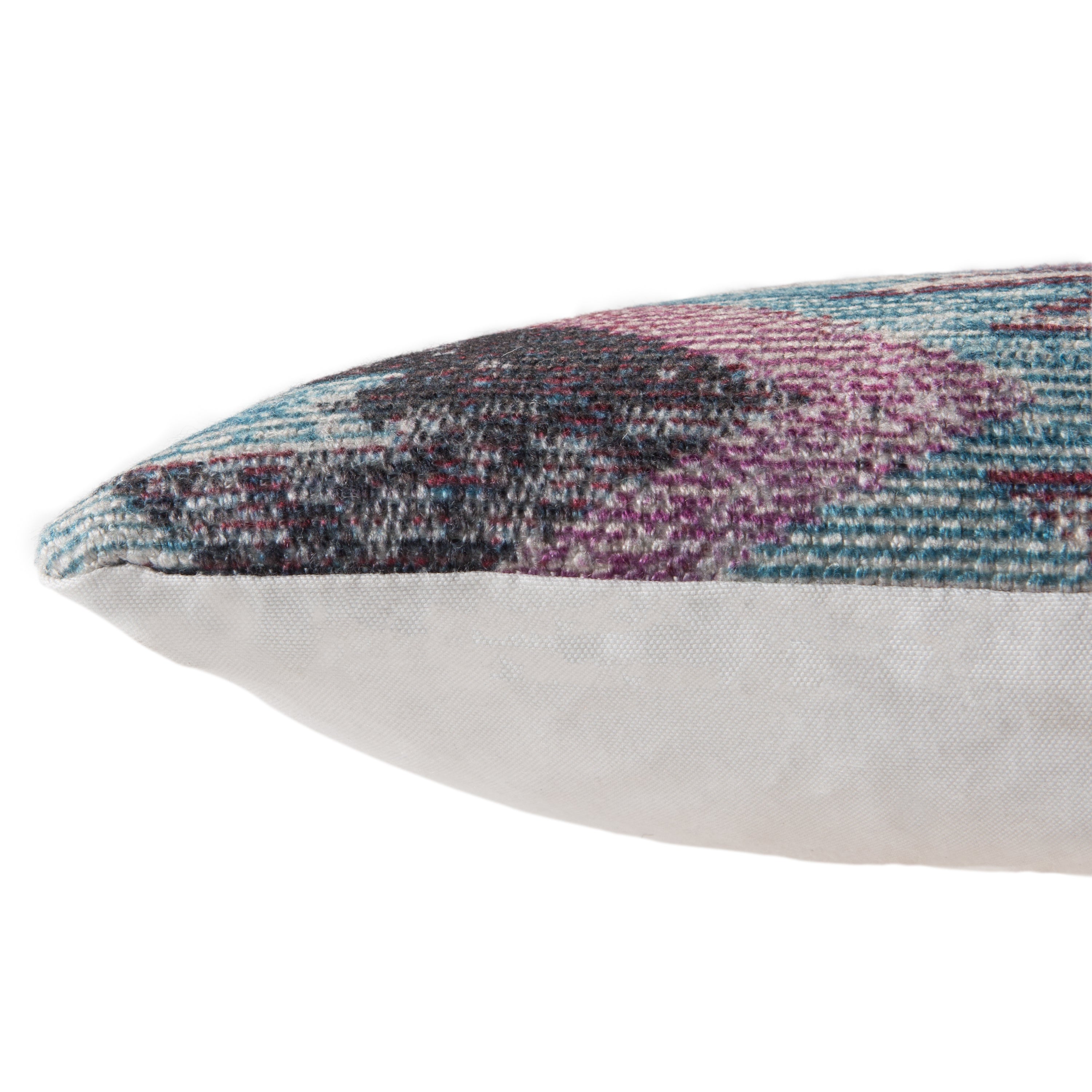 Sinai Indoor/ Outdoor Tribal Blue & Multicolor Pillow