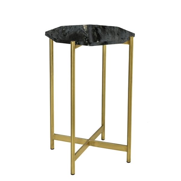 Cavallaro End Table - 24'' H x 15'' W x 15'' D