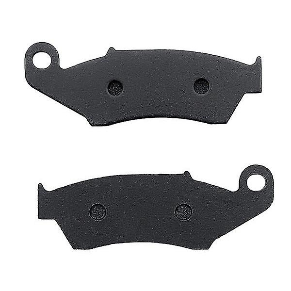 Front Brake Pads Compatible with 1996-2008 Suzuki RM 250 - Non-Metallic Organic NAO Brake Pads Set