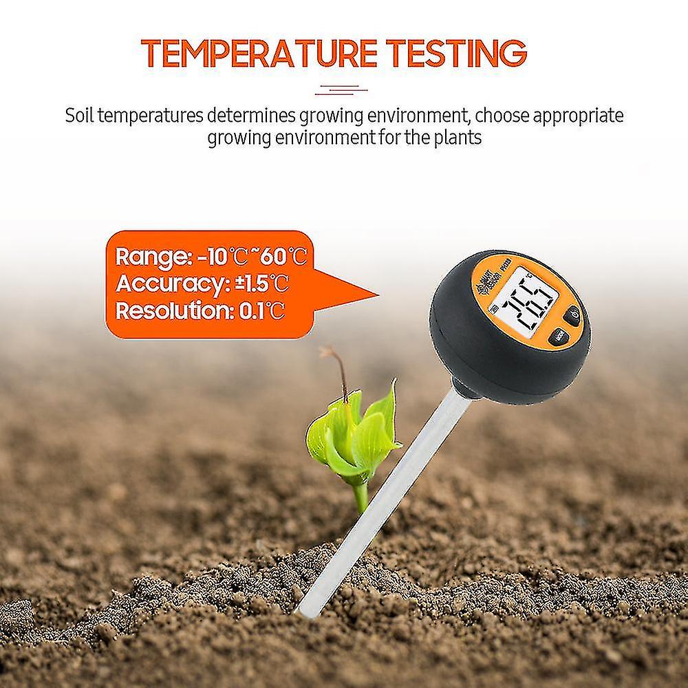 Naiwang Smart Sensor Ph328 Digital Backlight Soil Tester 3 In 1 Ph/ Moisture/ Temperature Soil Ph Test Probe Temp Humidity Meter