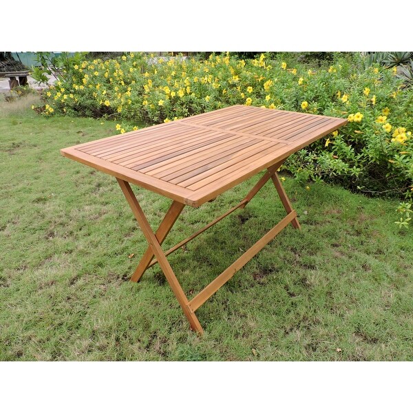 Royal Fiji 48inch Folding Patio Dining Table