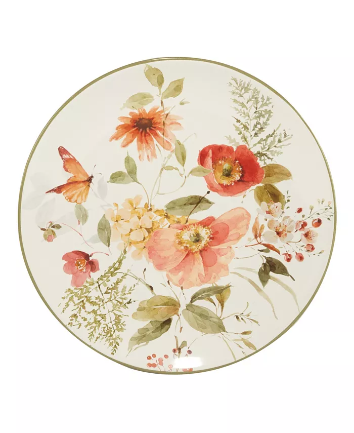 Certified International Nature's Song Set of 4 Dinner Plate 11