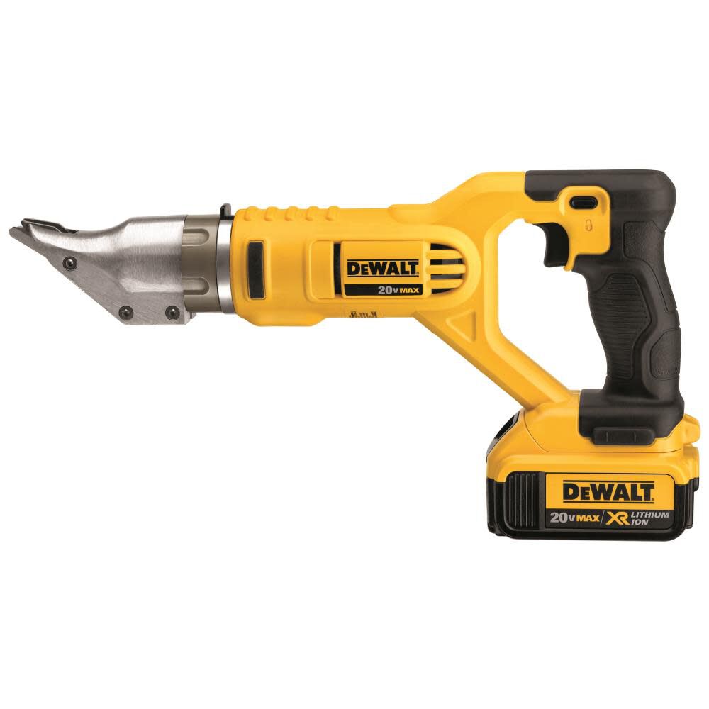 DEWALT 20 V MAX 18 g Swivel Head Shears Kit DCS491M2 from DEWALT