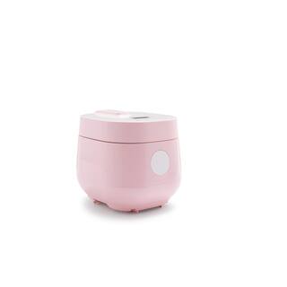 GreenLife Go Grains 4-Cup Pink Electric Grains and Rice Cooker CC004426-001