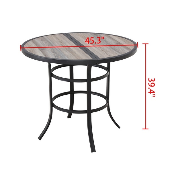 Patio Festival 3Piece Outdoor Bar Height Bistro Dining Set