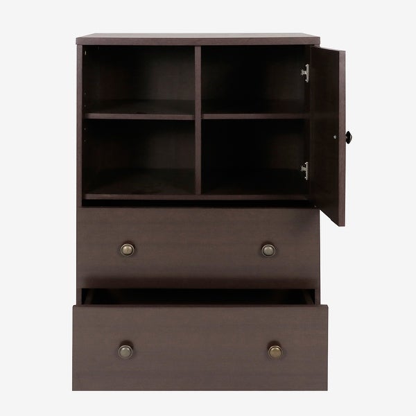 23.2'' Wide 2 Drawer Storage Cabinet