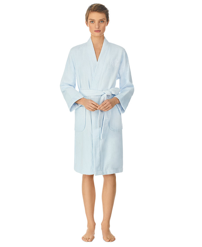 Lauren Ralph Lauren Greenwich Woven Terry Bath Robe