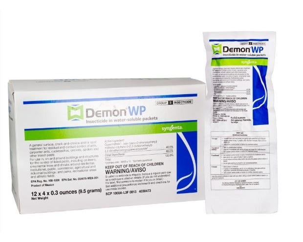 Demon Wettable Powder Insecticide 4 x 9.5g - SY74819