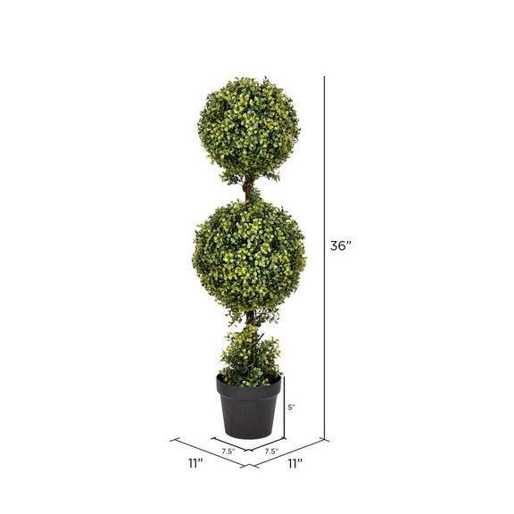 Vickerman Boxwood Double Ball in Pot UV