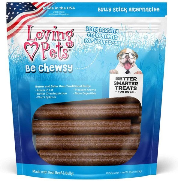 Loving Pets Be Chewsy 6-in Dog Bully Stick Treat