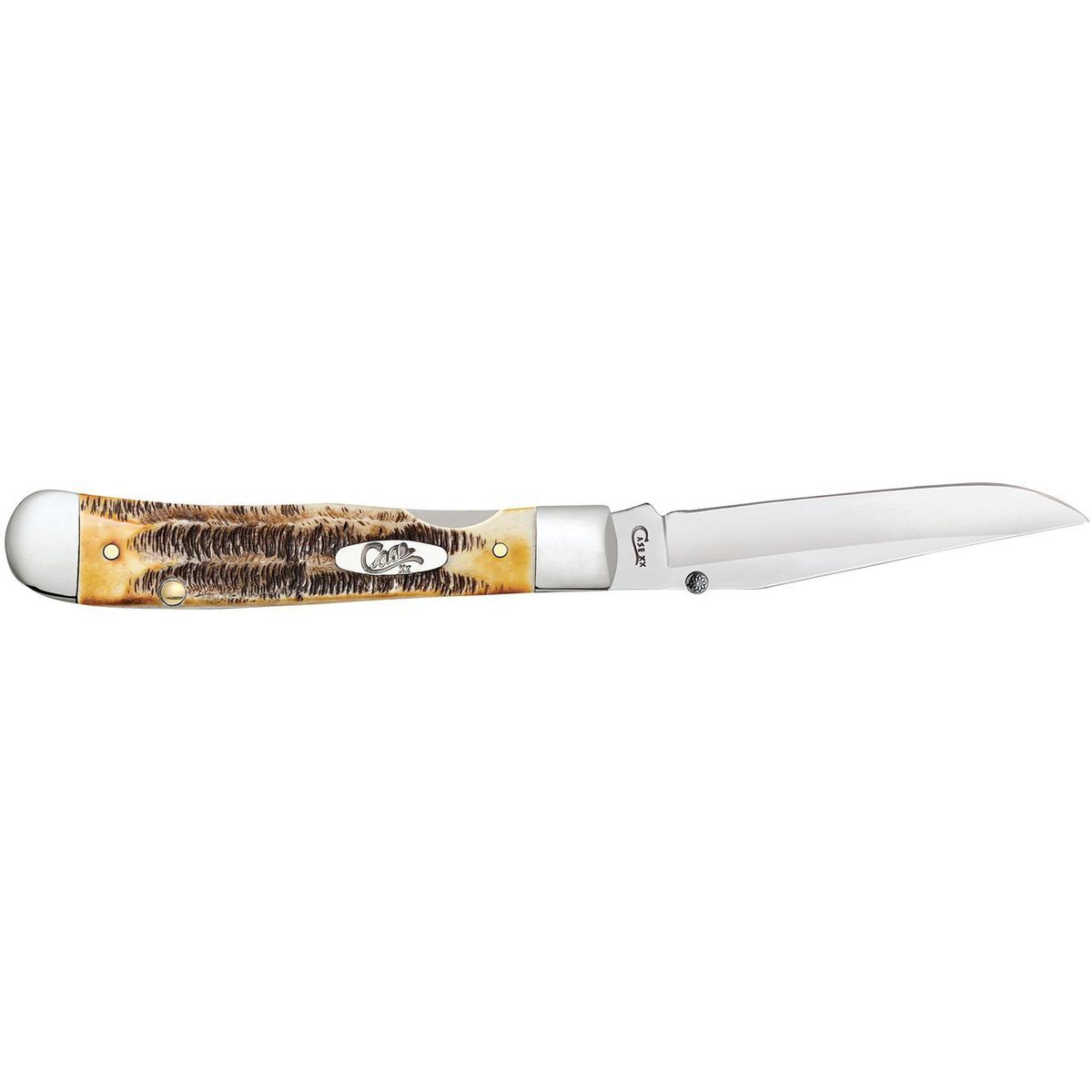 Case Kickstart Trapperlock 3.3 inch Folding Knife  Brown