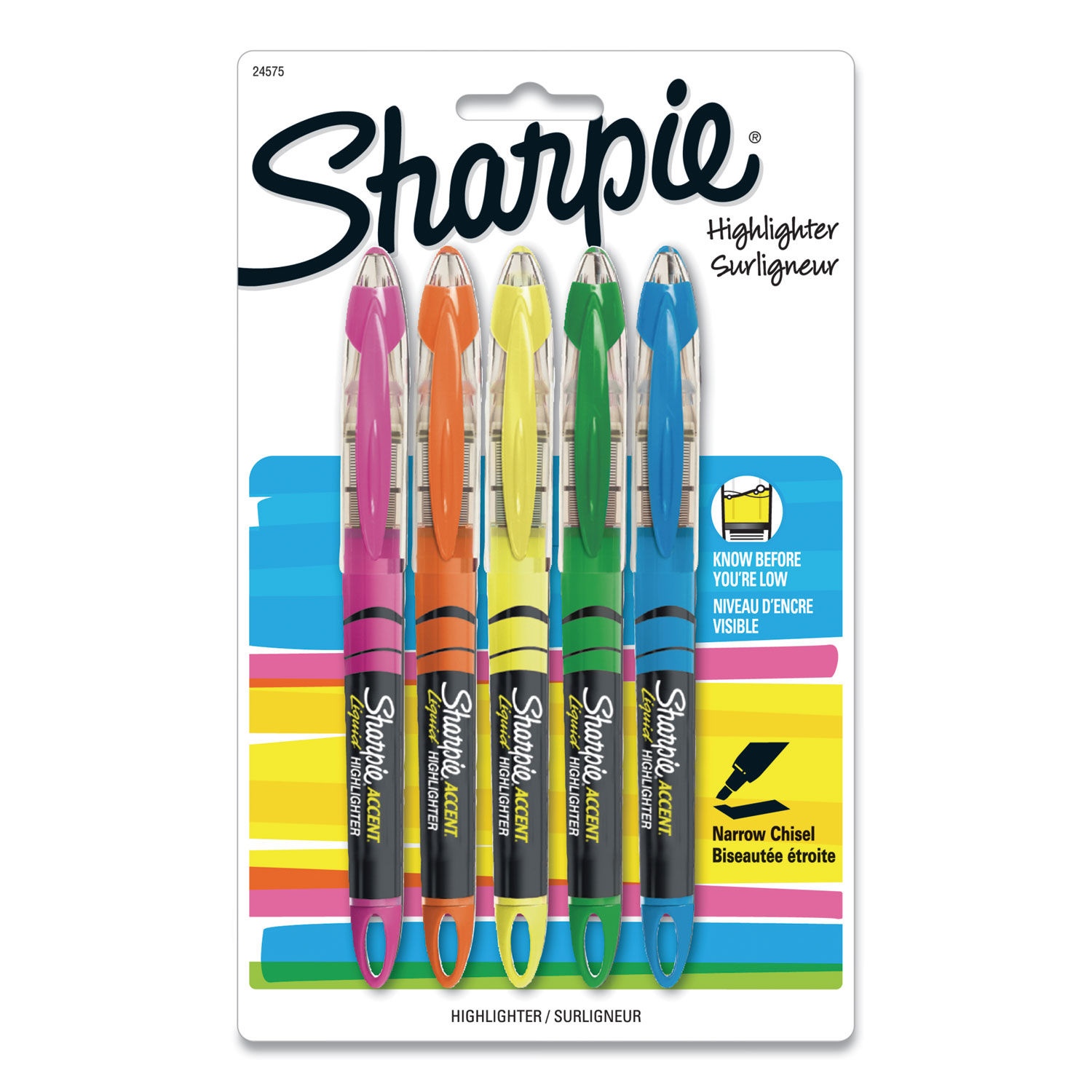 Liquid Pen Style Highlighters by Sharpieandreg; SAN24575PP