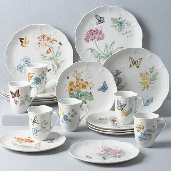 Lenox 6342794 Butterfly Meadow  17418 piece Dinn...