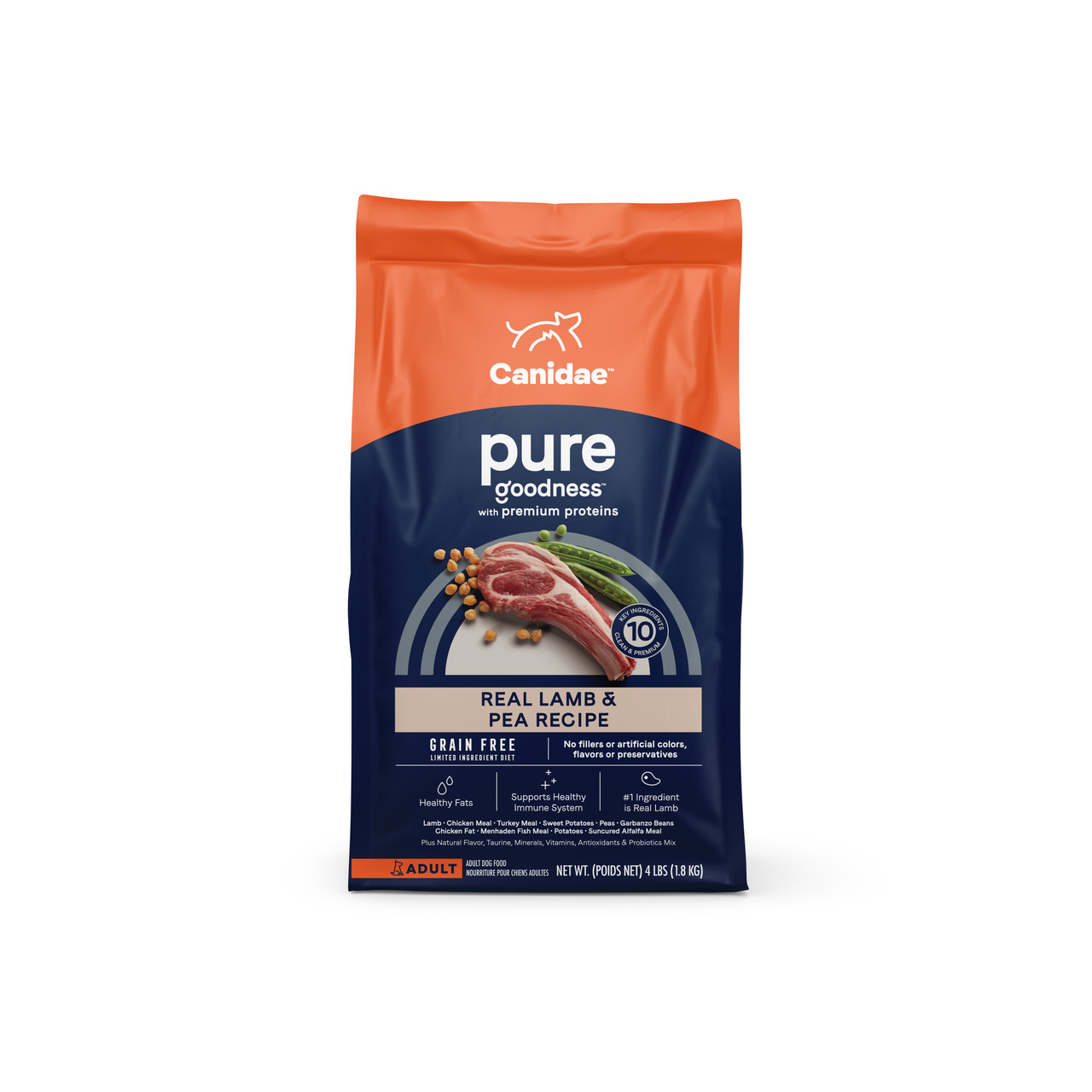 Canidae PURE Grain Free Lamb Adult Dry Dog Food