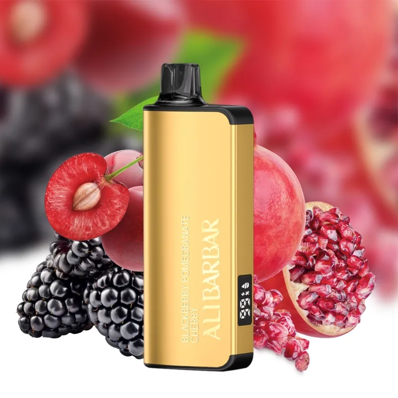 🌈 Blackberry Pomegranate Cherry 9000 Puffs – A Flavor Explosion of Sweet, Tart, and Juicy Delight! 🍒🍇🍭